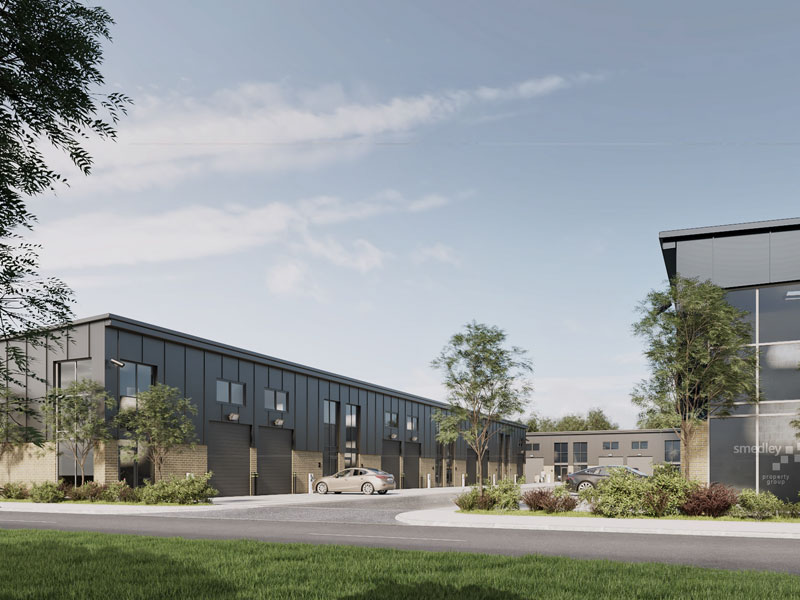 Smedley Homes Development at Lakesview Business Park